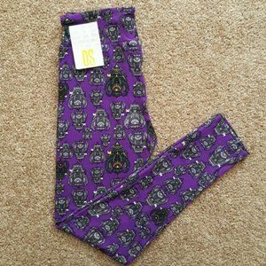 LuLaRoe Owl on key leggings OS